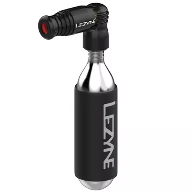 LEZYNE Trigger Speed Drive CO2 Black Bike Tire Inflator with 16g Cartridge (1-C2-TRSDR-V104)