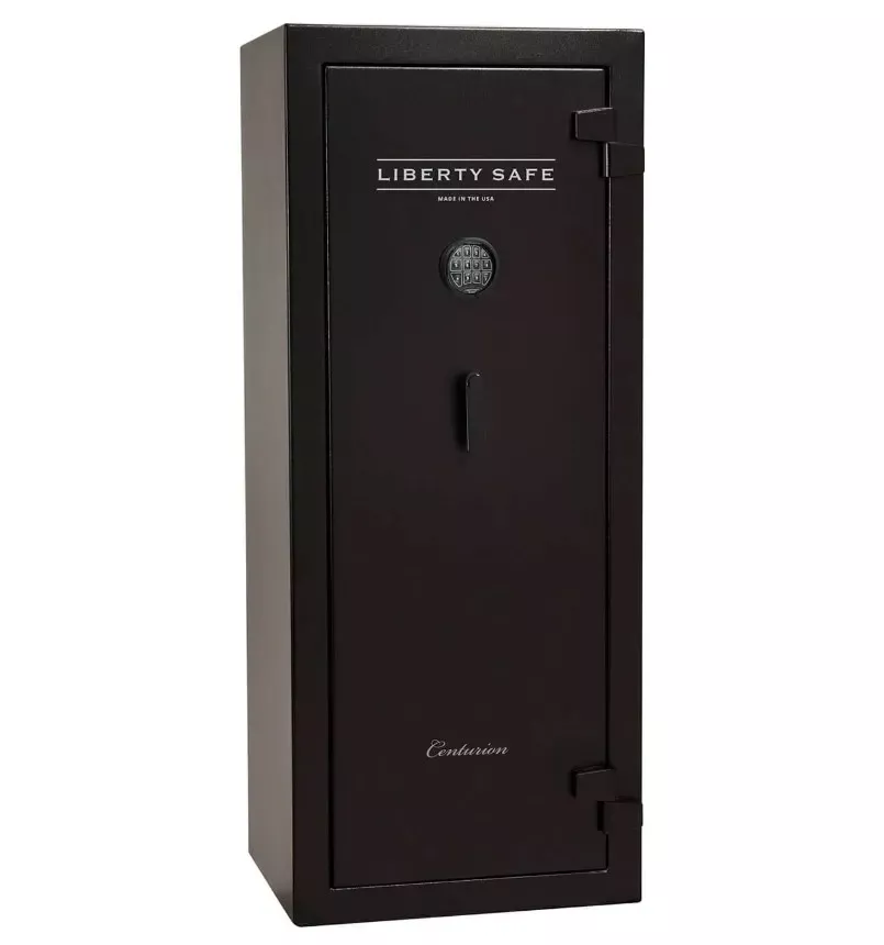 Liberty Centurion 18 Capacity Gun Safe Fire Rated 30 Mins. Black LBCNXXS-BKTFLTLS-TBK