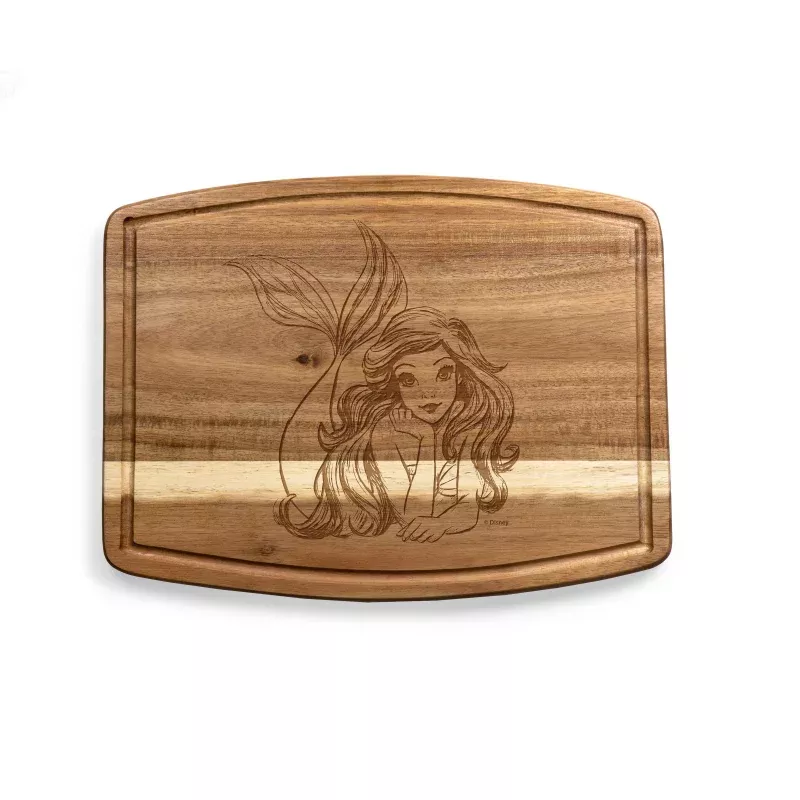 Little Mermaid – Ovale Acacia Cutting Board