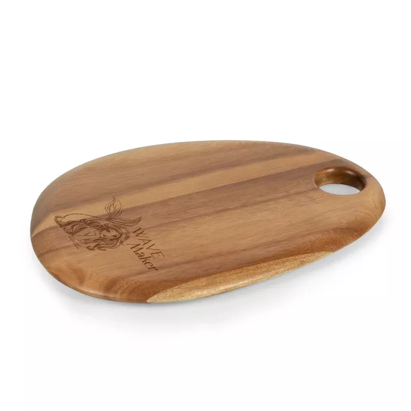 Little Mermaid – Pebble Shaped Acacia Serving Board