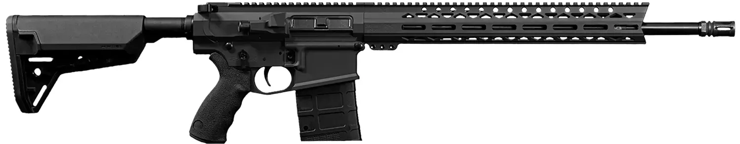 Live Free Armory Hunter 6.5 Creedmoor FA 10+1 18″ Heavy Threaded Barrel Flat Top Receiver M-Lok Handguard Adj Stock LFHUN651001