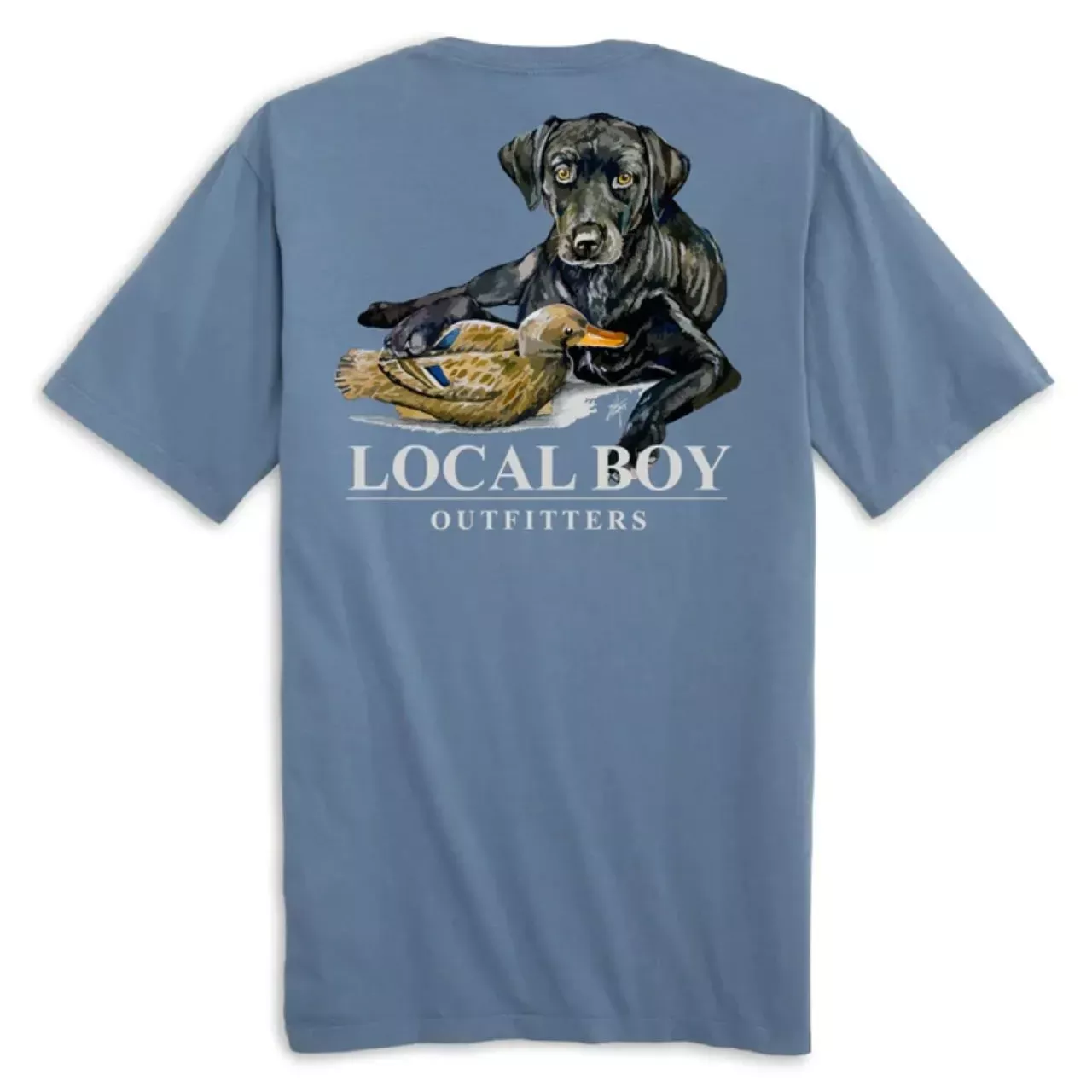 Local Boy Outfitters Men's Decoy & Black Lab S/S T-Shirt