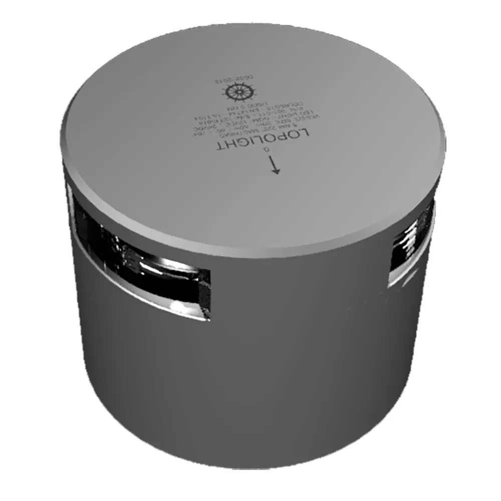 Lopolight Series 301-011KL – Masthead Light – 5NM – Horizontal Mount – White – Silver Housing