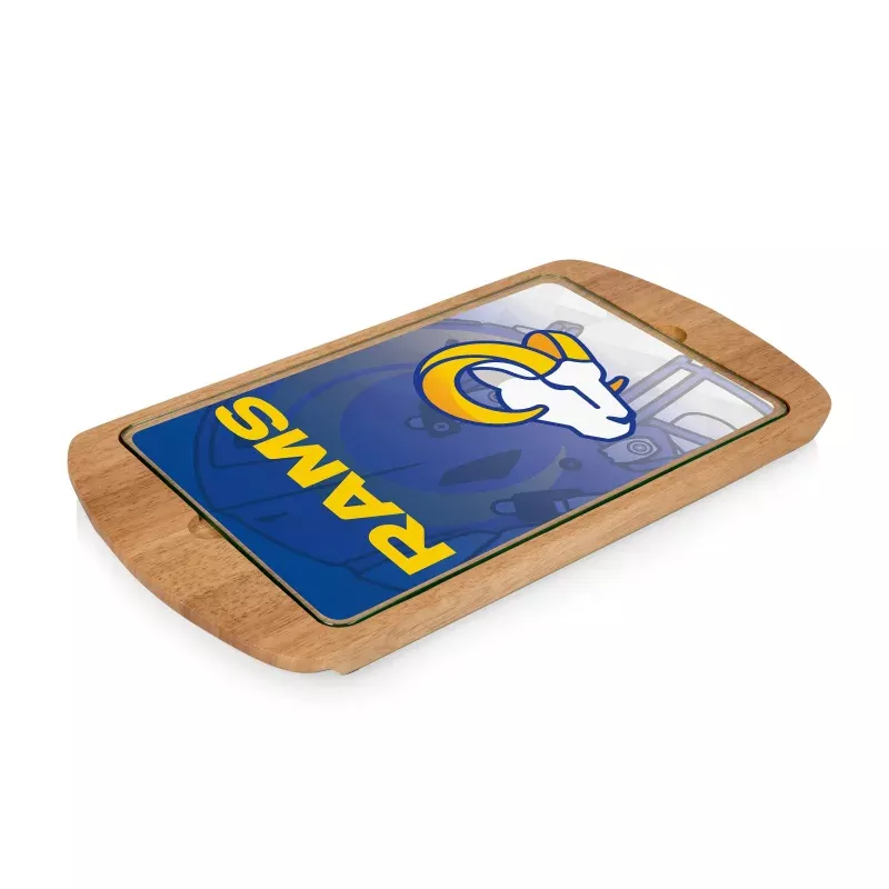 Los Angeles Rams – Billboard Glass Top Serving Tray