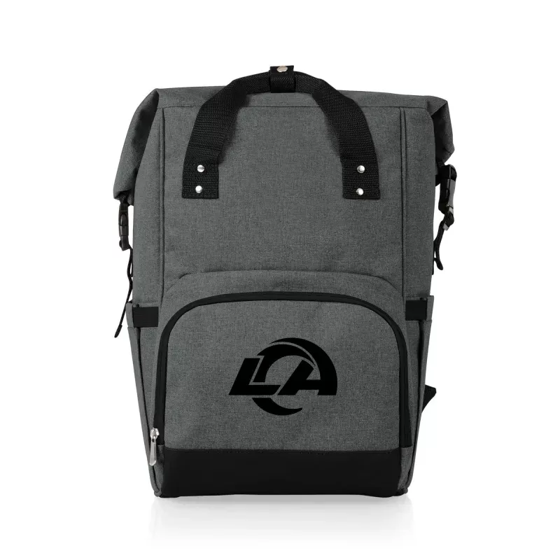 Los Angeles Rams – On The Go Roll-Top Backpack Cooler