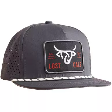 LOST CALF Men's Plate Gray Flat Cap (LCF00088)