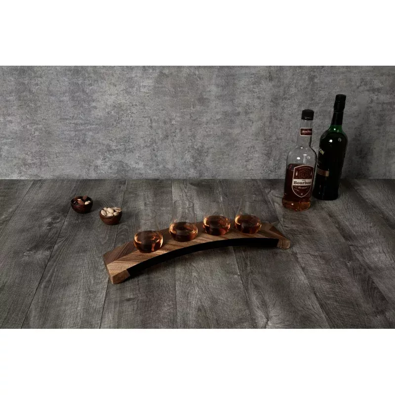 Lowlands Whiskey Flight Glencairn Glass Tasting Set
