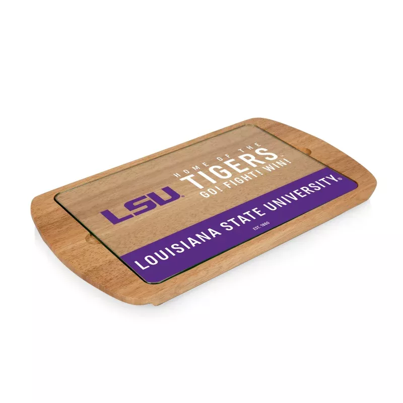 LSU Tigers – Billboard Glass Top Serving Tray