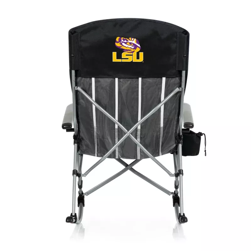 LSU Tigers – Outdoor Rocking Camp Chair