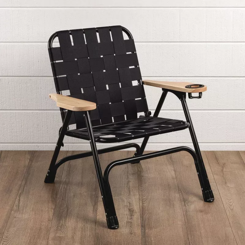 Lux Woven Camp Chair