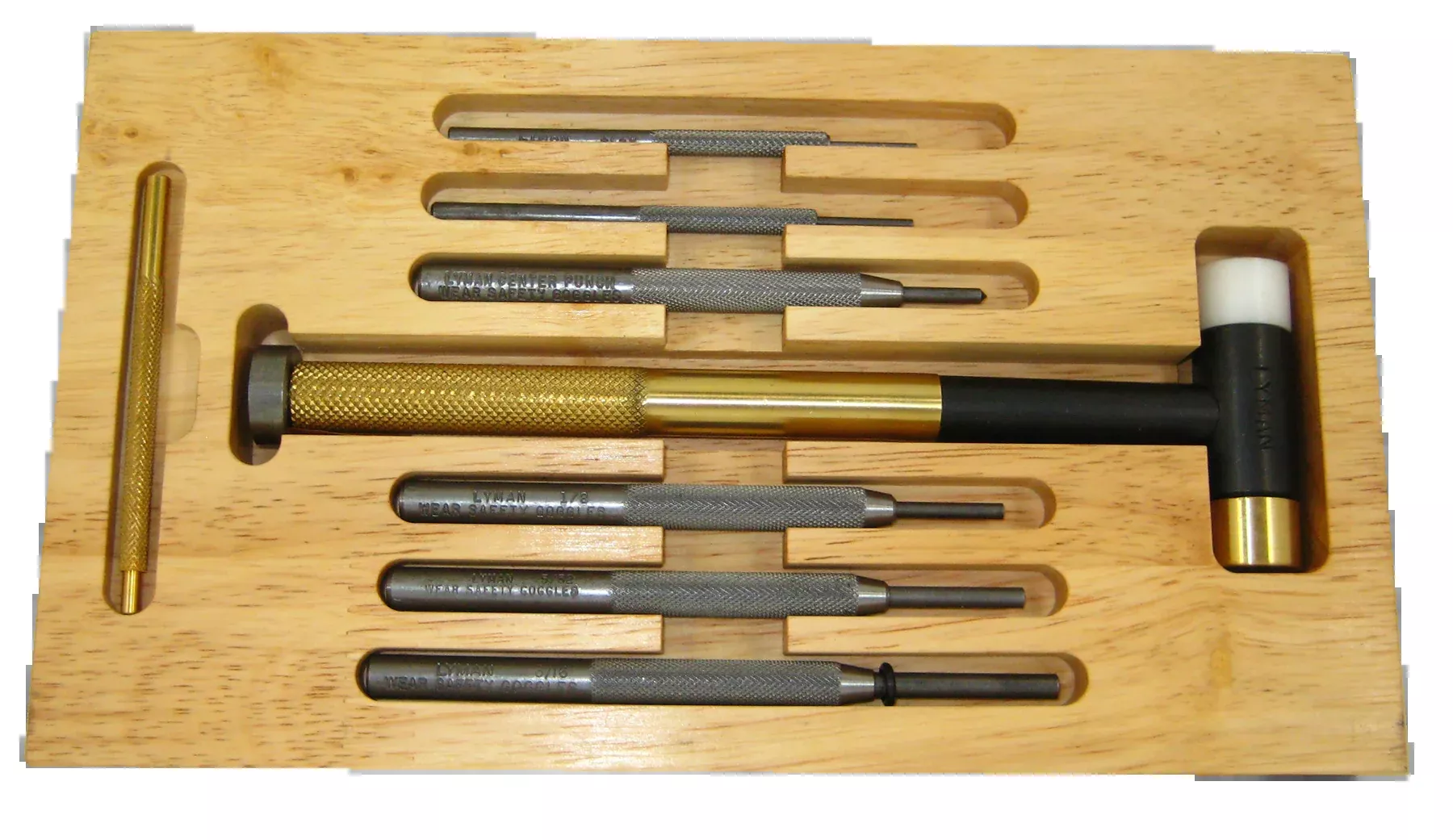 Lyman Deluxe Hammer & Punch Set