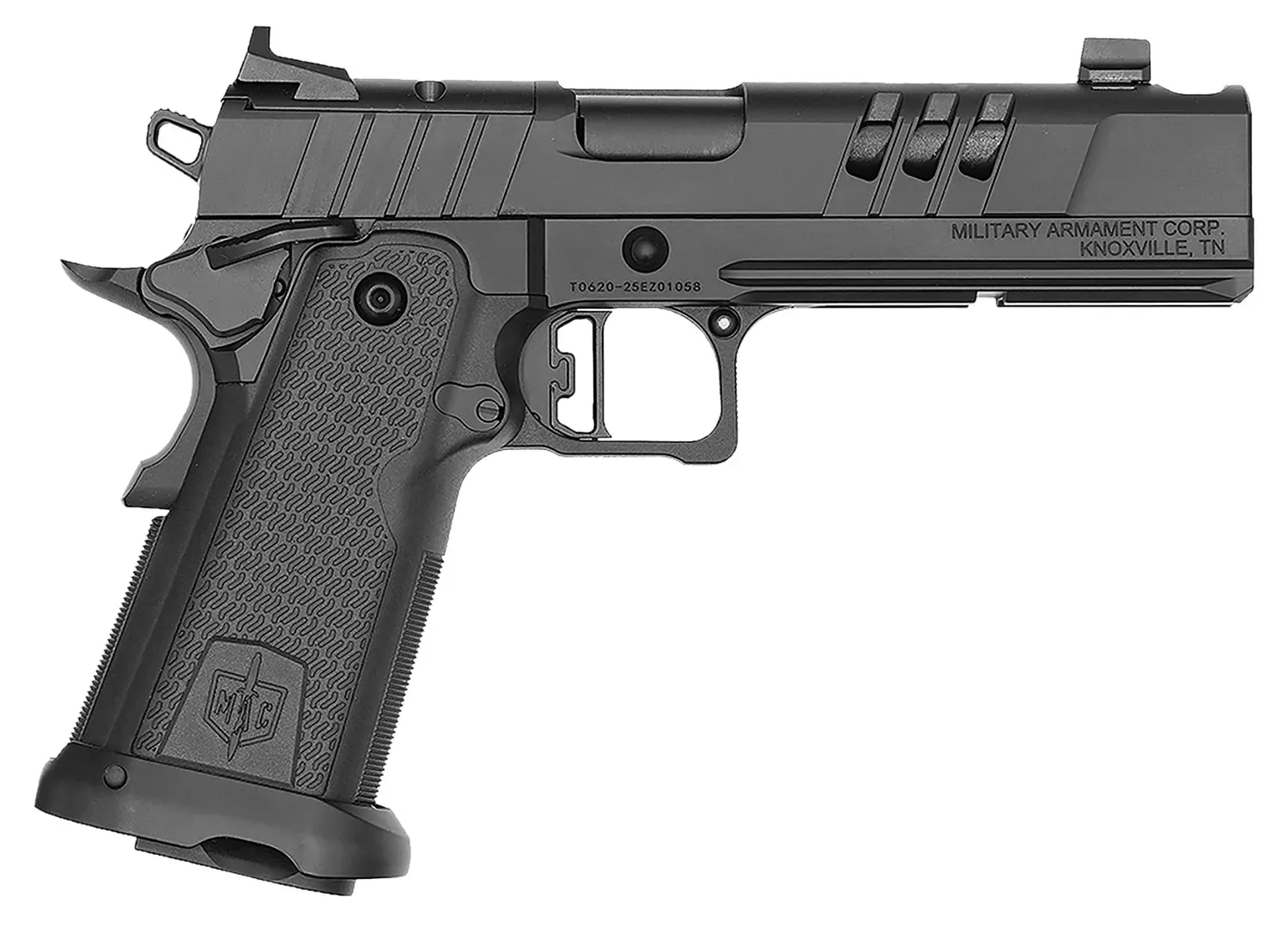 MAC 9 DS-D Comp 9mm Luger Pistol 5″ Black 12500016