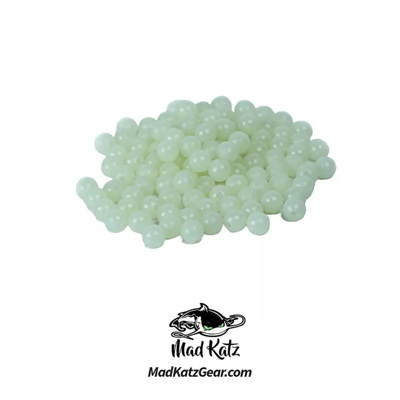 Mad Katz Glow 8mm Soft Round Fishing Beads