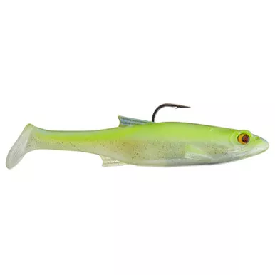 Mafia Outdoors Daingerous Swimbait Loaded Shallow Runner 7" Chartreuse Blue