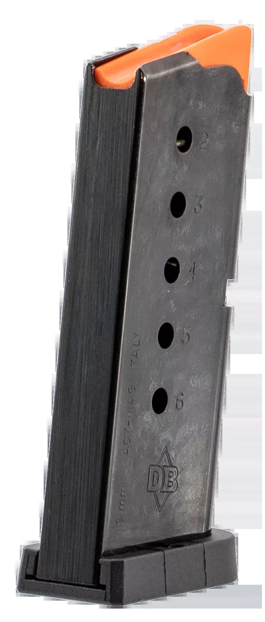 Mag Dbf Db9 Gen4 9mm 6rd W/flat Bttm