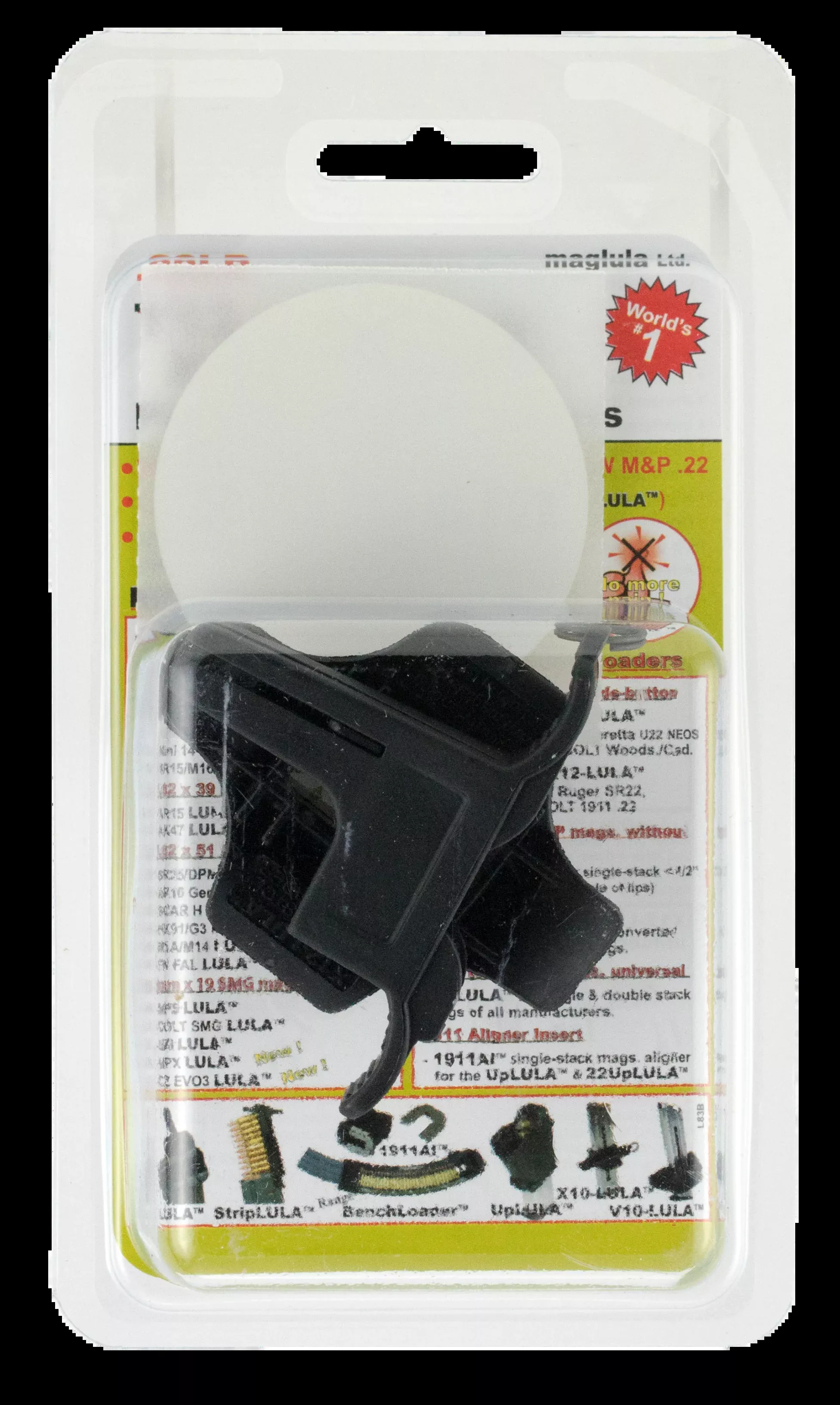 Maglula Loader X12-lula & T12 - Pistol Mag. Loaders W/button