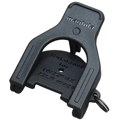 Maglula LU32B Unloader Made of Polymer with Black Finish for 22 LR Ruger 10/22