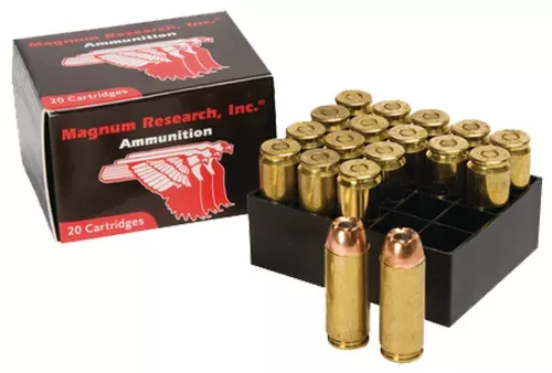 Magnum Research Desert Eagle 50 AE 300 Gr. Jacketed Hollow Point 20/Box
