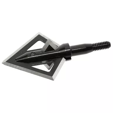 Magnus BH125-4 Black Hornet Broadheads, 4 Blade, 125 Grain, Black, 3 Pack