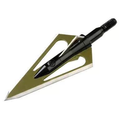 Magnus MASS150-4 Stinger Broadheads, 4 Blade, 150 Grain, Black, 3 Pack