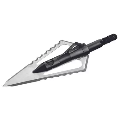 Magnus SBC150-4 Stinger Buzzcut Broadheads, 4 Blade, 150 Grain, Black, 3 Pack