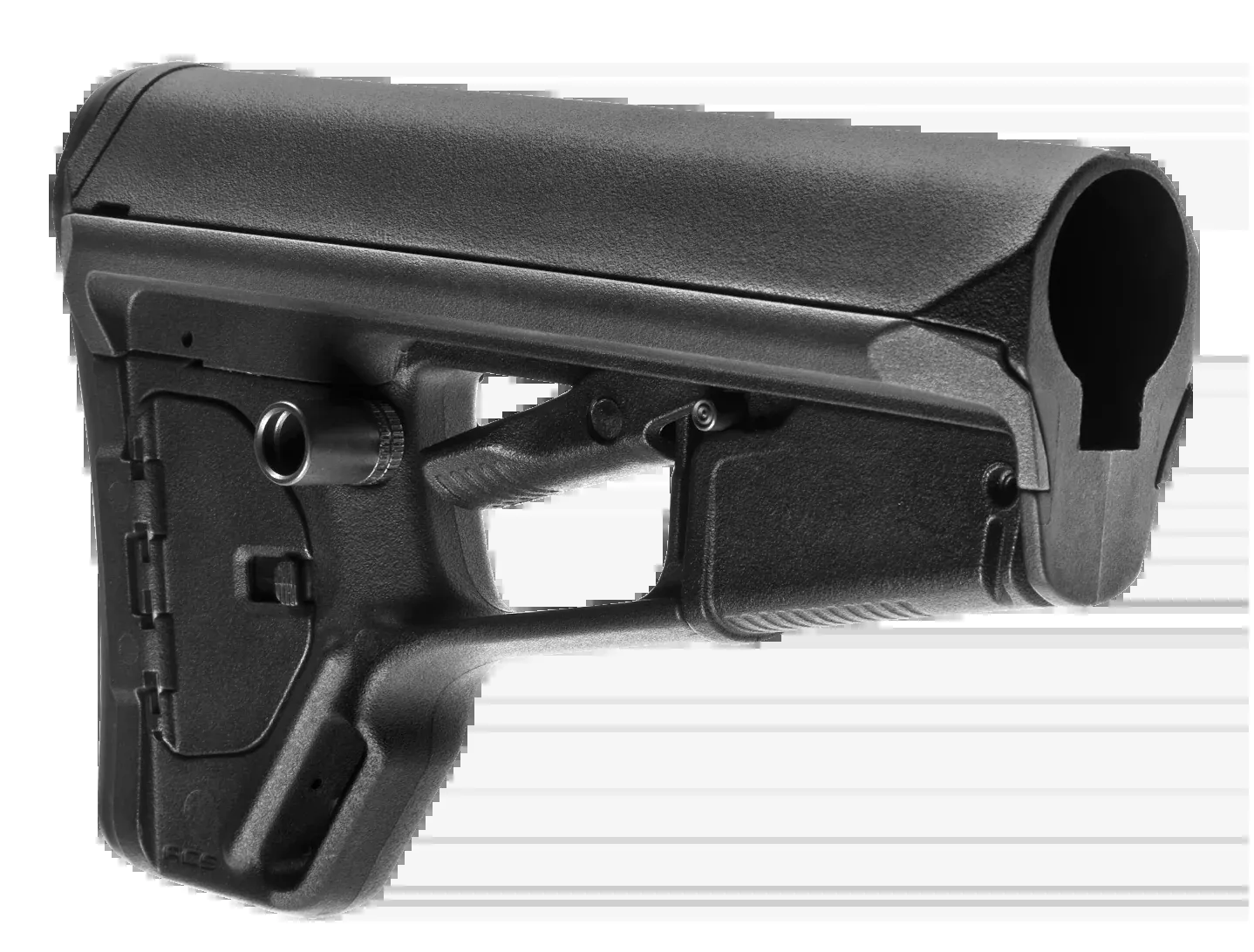 Magpul Acs-l Carb Stk Comm Blk