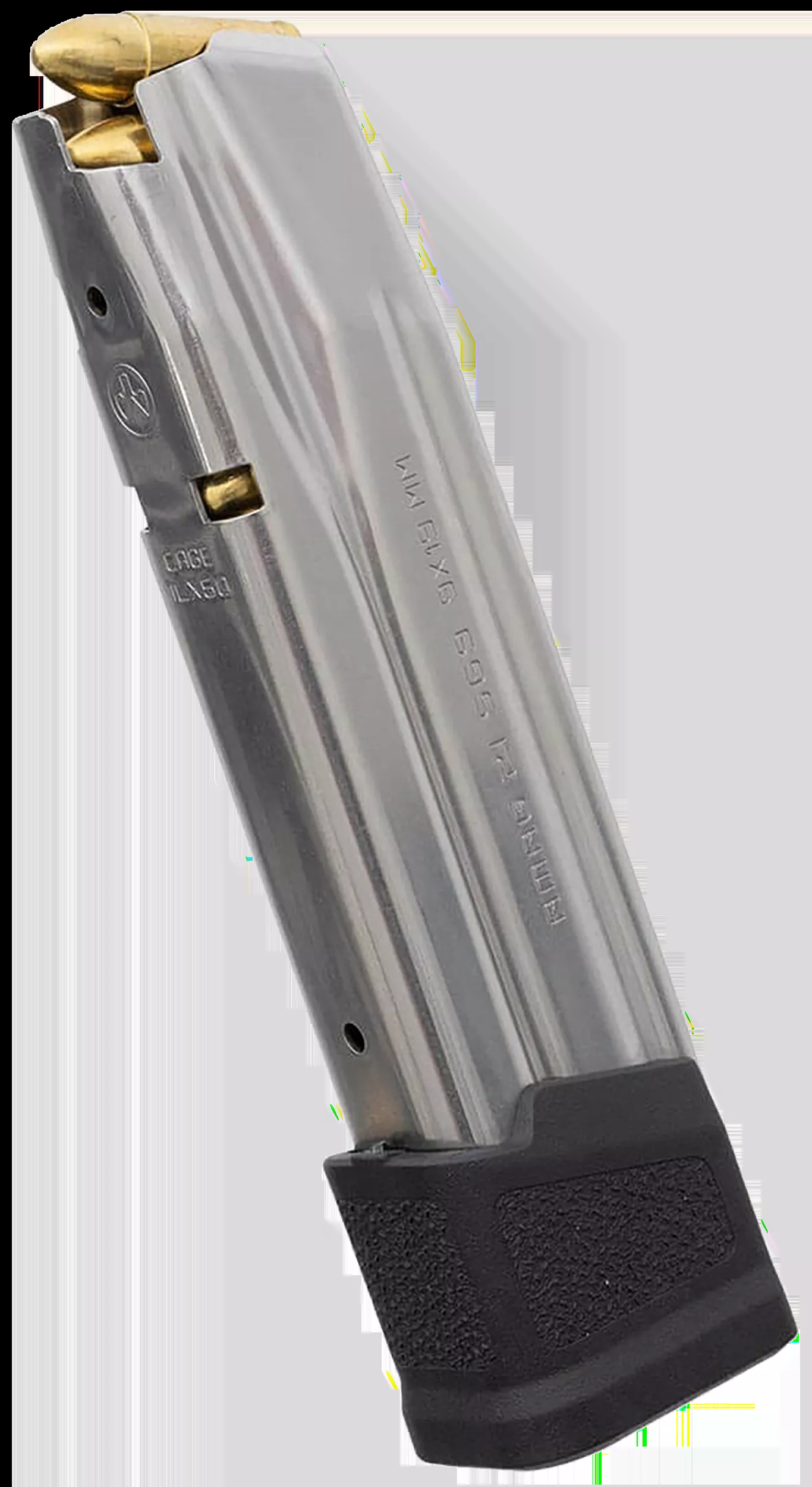 Magpul AMAG 9mm 21 Round Magazine Fits Sig P320 Silver/Black MAG1465-SST