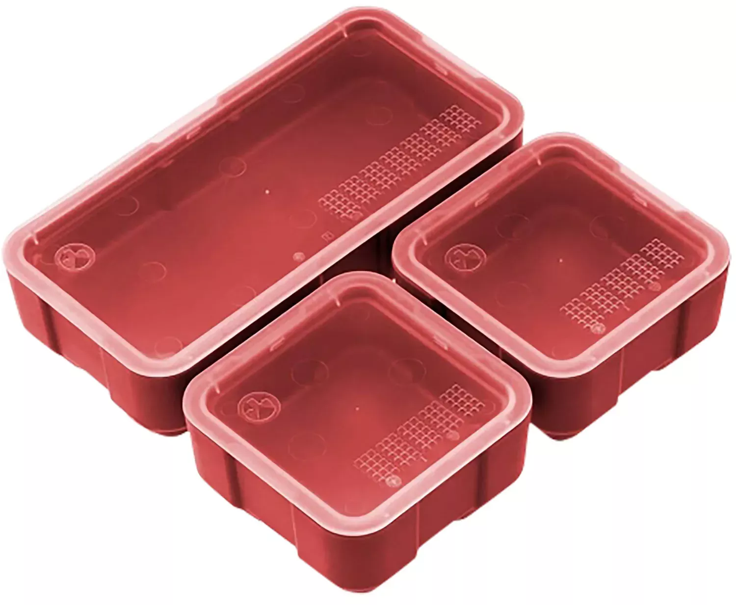 Magpul DAKA Storage Bin 2x4/2x2 Red MAG1389RED