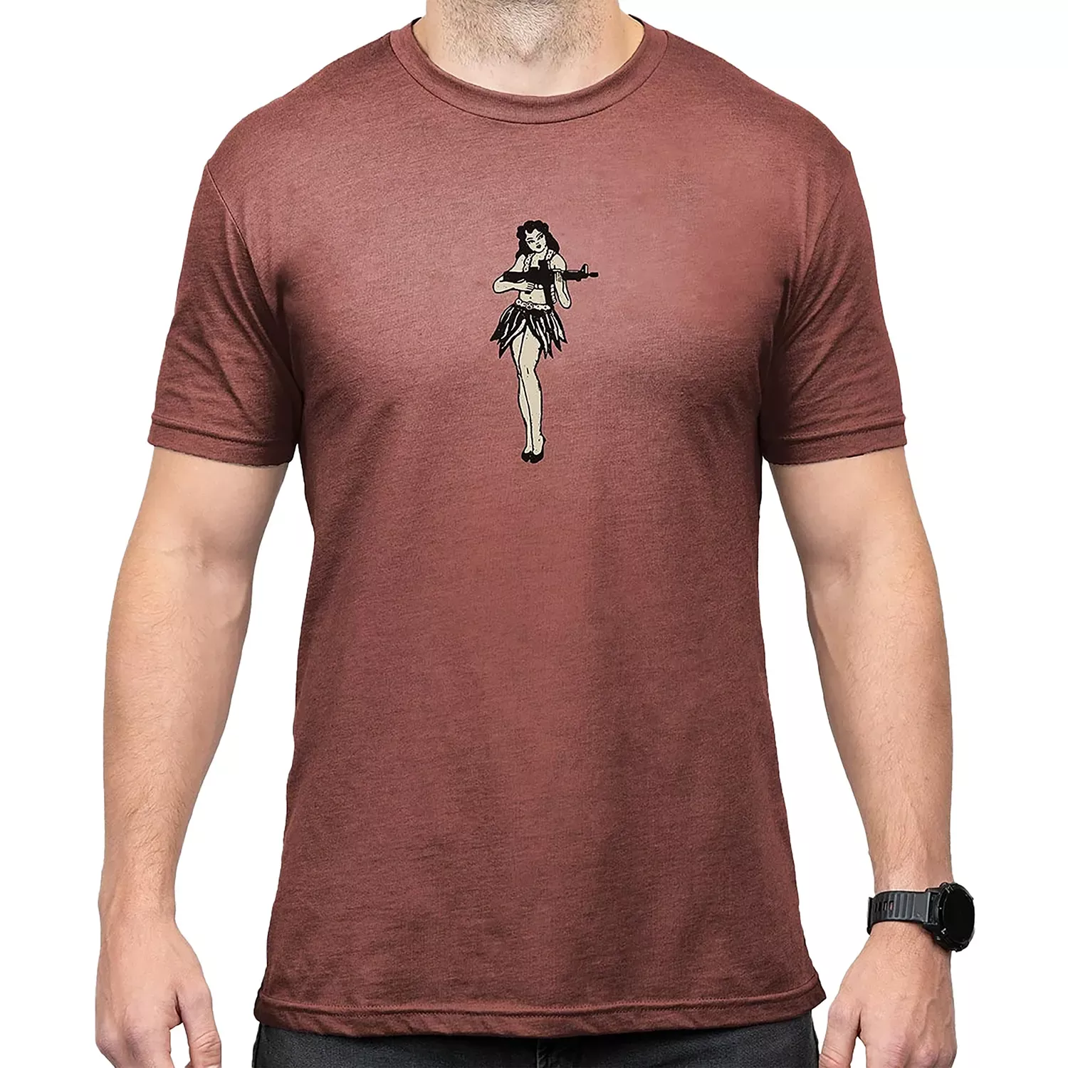 Magpul Hula Girl Short Sleeve Tee- Red 2XL