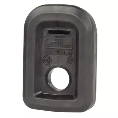 Magpul MAG567-BLK GL L-Plate Made of Polymer w/ Over Molded Rubber & Black Finish for PMAG 17 GL9/15 GL9 Magazines