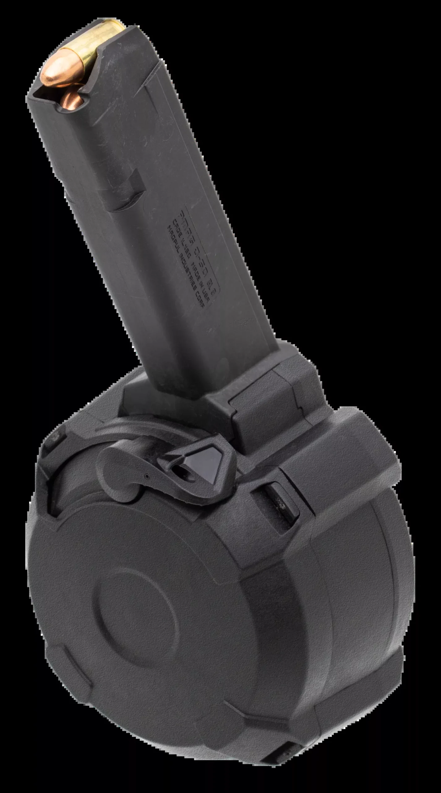 Magpul Magazine Pmag 9mm D-50 – For Glock 50rd Drum Black