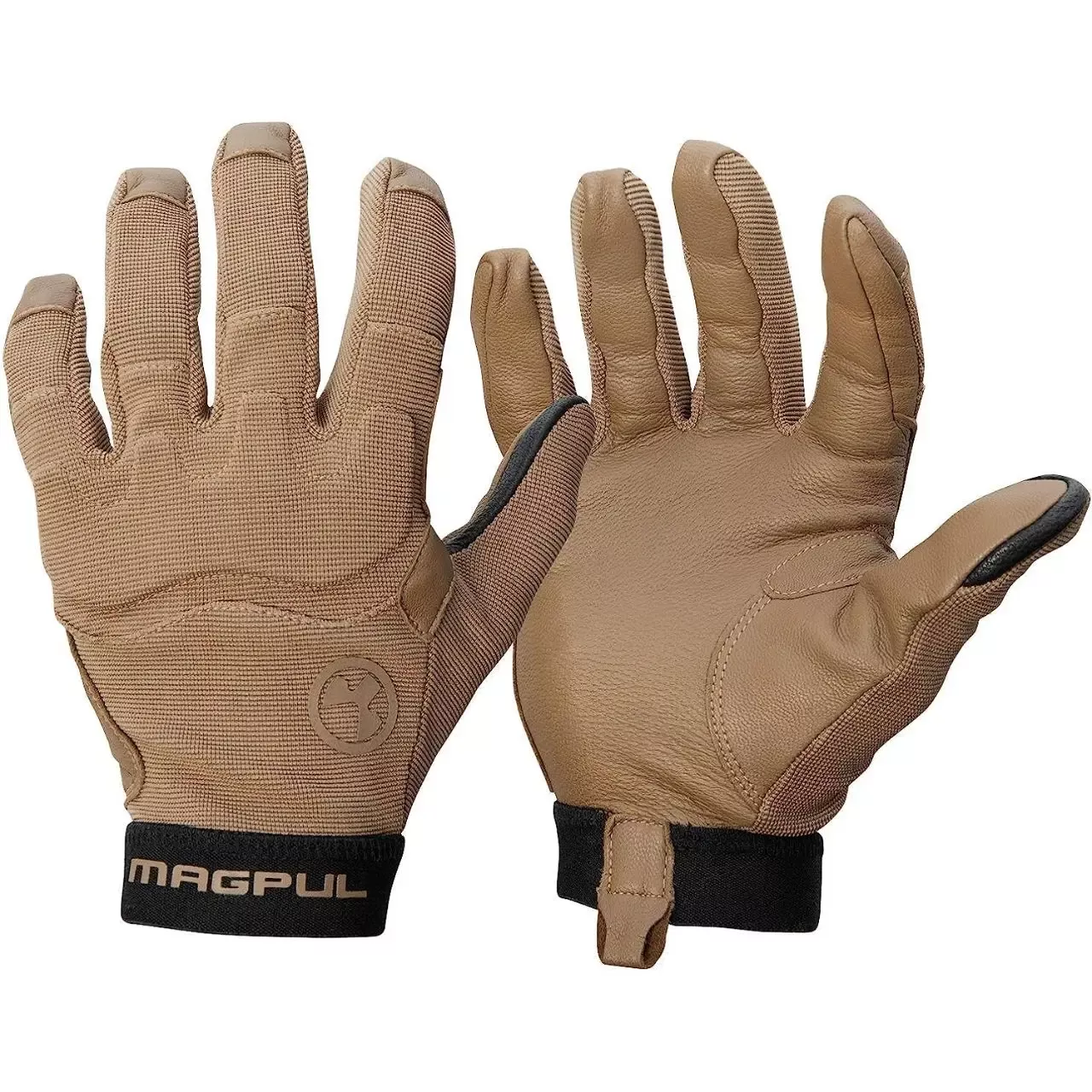 Magpul Patrol 2.0 Lightweight Tactical Leather Gloves-Coyote-M