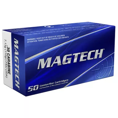 Magtech 30A Tactical/Training 30Carbine 110gr Full Metal Jacket 50 Per Box/20 Case