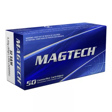 Magtech 32SWA Range/Training 32S&W 85gr Lead Round Nose 50 Per Box/20 Case