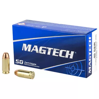 Magtech 40B Range/Training 40S&W 180gr Full Metal Jacket Flat Nose 50 Per Box/20 Case