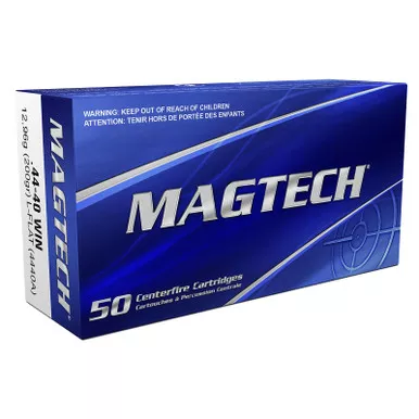 Magtech 4440A Range/Training 44-40Win 200gr Lead Flat Nose 50 Per Box/20 Case