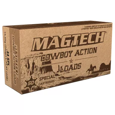 Magtech 44B Cowboy Action 44S&WSpl 240gr Lead Flat Nose 50 Per Box/20 Case
