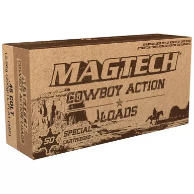 Magtech 45F Cowboy Action 45Colt 200gr Lead Flat Nose 50 Per Box/20 Case