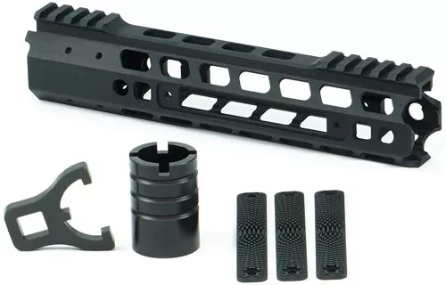 Manticore Transformer Rail – 9″ Gen Ii Black For Ar-15