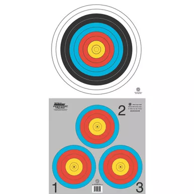 Maple Leaf Press TA40/3X40G Target Face Dual Vegas, Multicolor, 100 Pack