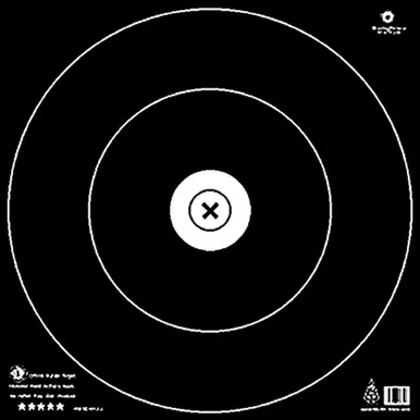Maple Leaf Press Target Face NFAA Hunter 14 Set, Black