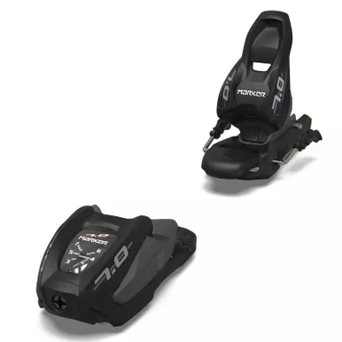 MARKER Junior 7.0 85mm Black/Anthracite Ski Bindings (6220U1.MC)