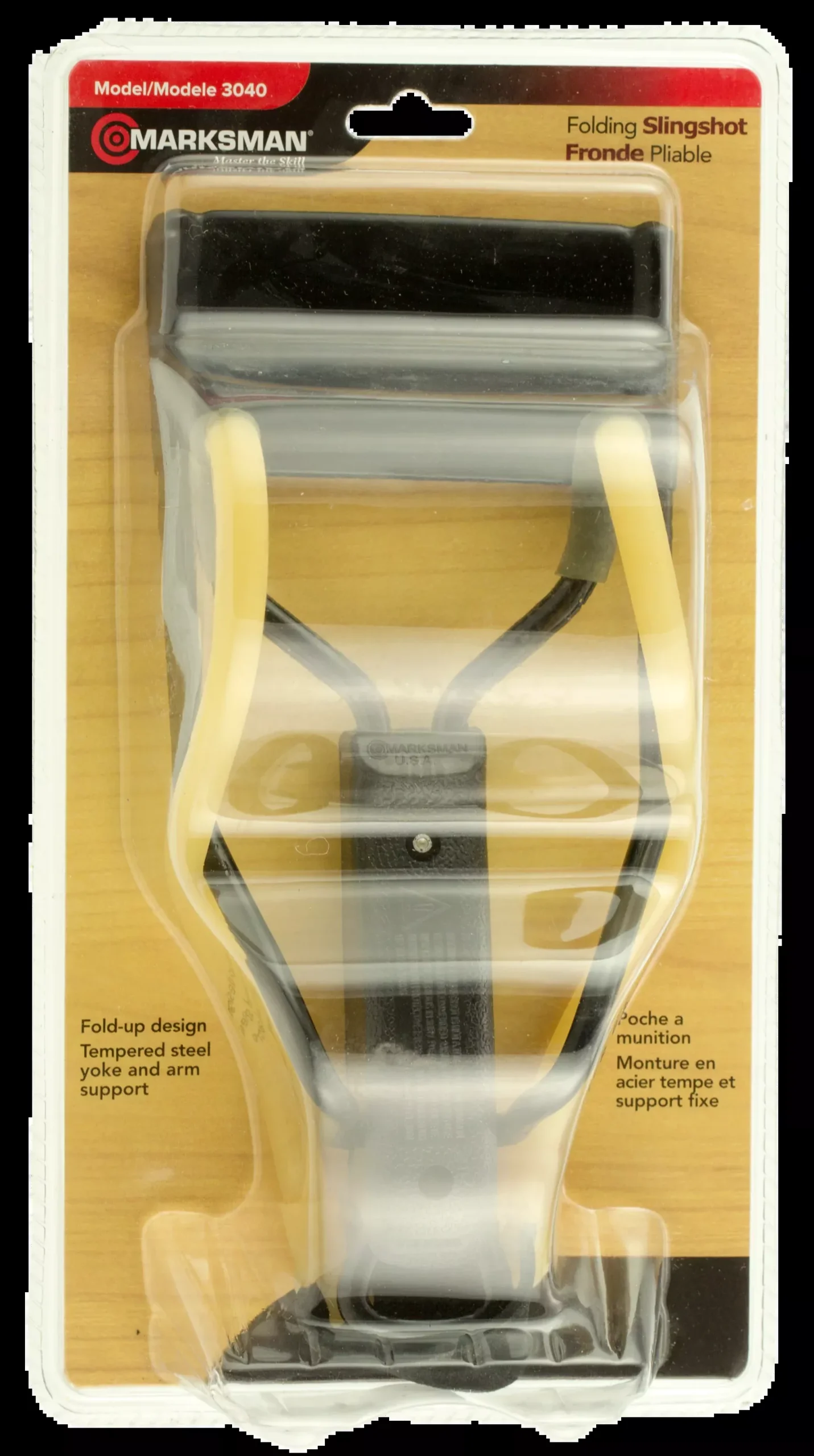Marksman Marksman 3040, Mrk 3040 Marksman Fldng SlingshotBlk
