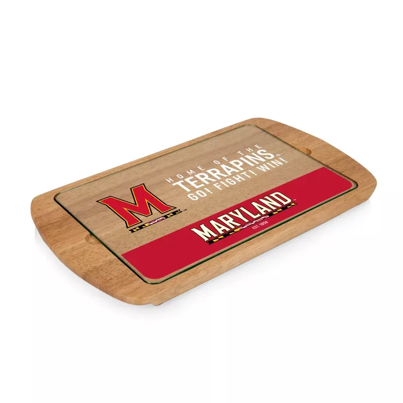 Maryland Terrapins – Billboard Glass Top Serving Tray