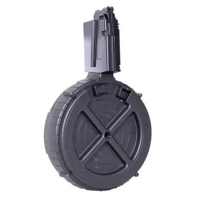Mauser Rimfire 4150104 M-15 110rd 22 LR Drum Black Polymer