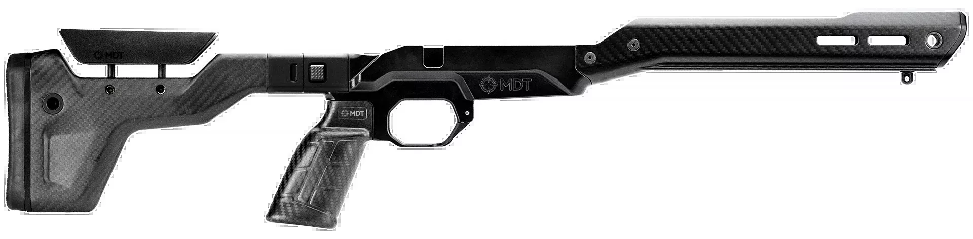 Mdt Hnt-26 Rem 700 Fldng Arca Blk/cf