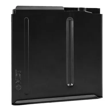 Mdt Sporting Goods Inc 102143BLK AICS Magazine 5rd Extended 300 Win Mag Long Action (3.715" L) Black Steel
