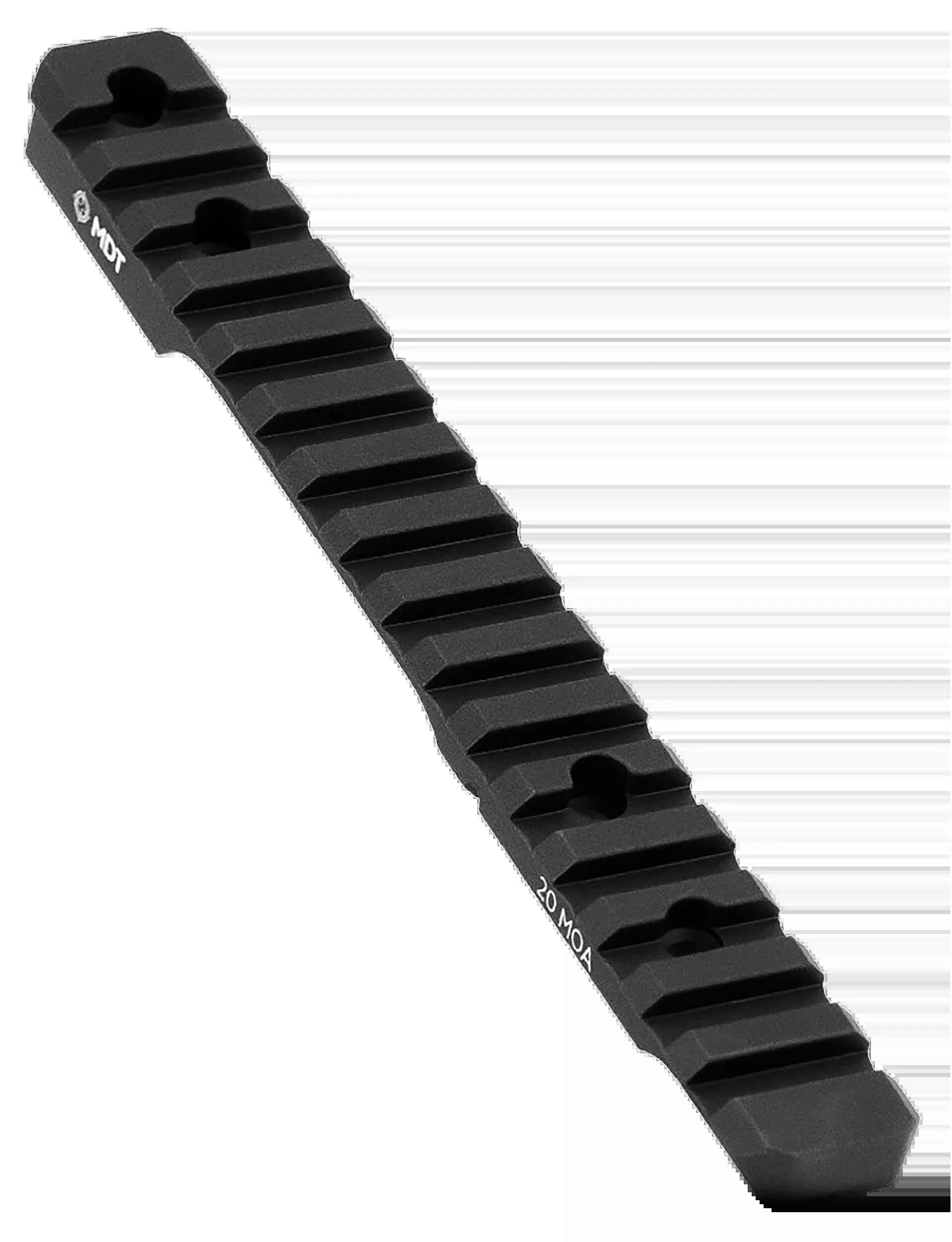 Mdt Sporting Goods Inc 20 Moa Picatinny Scope Base, Mdt 104505blk Rails Pic Scp Bs 20moa Tikka T1x Blk