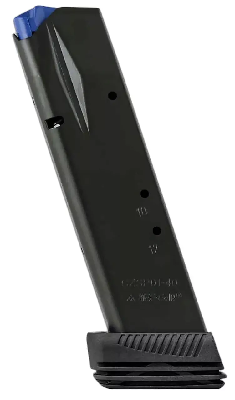 Mec-Gar CZ .40 S&W 14rd Fits CZ Shadow/Shadow 2/85B/75B/SP-01 Magazine Black MGCZ4014DPS