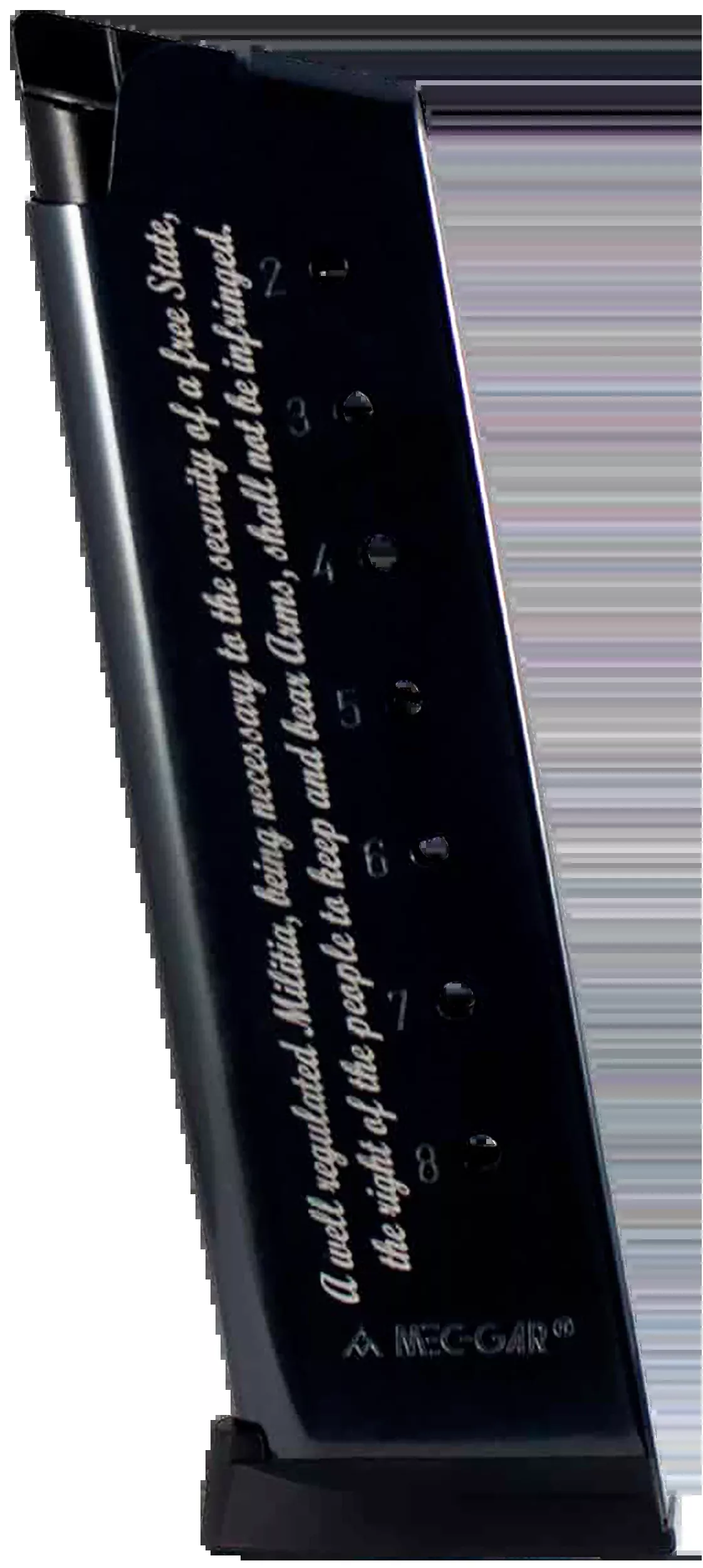Mec-gar Magazine 1911 Govt. - .45acp 8rd Blued 2nd Amendment